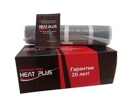 Теплый пол Нагревательный мат Heat Plus 5,0 кв.м