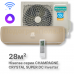 Кондиционер Hisense серии CHAMPAGNE CRYSTAL SUPER DC Inverter Wi-Fi AS-10UW4RVETG01(C)