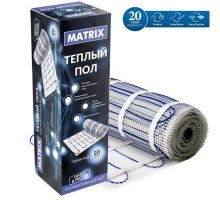 Теплый пол на сетке MATRIX 150 Вт 1,0 кв.м
