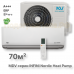 Инверторная сплит-система MDV серия INFINI Nordic Heat Pump MDSAN-24HRFN8 / MDOAN-24HFN8