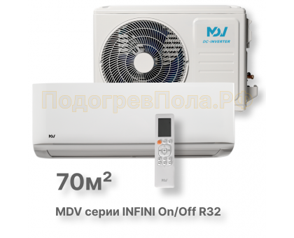 MDV серия INFINI On/Off R32 MDSAG-24HRN8 / MDOAG-24HN8