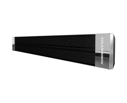 Инфракрасный обогреватель с излучающей панелью KIRH-E08P-12 (черная панель)